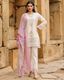 MISHNEE FASHION Women Muslin Kurti Palazzo Dupatta Set - Image 4