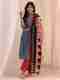 LIBAS Women Cotton Blend Kurta Pant Dupatta Set - Image 2