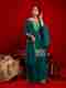 Trijal Fab Women Pure Silk Kurta Sharara Dupatta Set - Image 2
