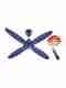 Colorbot Helix BLDC Ceiling Fan 1200mm Charcoal Black - Image 2