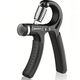 adbex Adjustable Hand Gripper with Counter | Grip Strengthener 5-60kg Hand Grip/Fitness Grip (Black) - Image 3