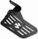 SAE Rear Footrest for Bajaj Pulsar 135/220/150/180 (Black) - Image 2