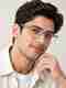 The Studded Clubmaster Sunglasses UV Protection Clear - Image 2
