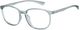 Lenskart Blu Full Rim Square Anti Glare & Blue Cut Computer Glass For Men & Women (50 mm) - Image 3