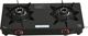 Khaitan 2 Burner BP-NANO MS Black Toughenend Glass Manual Gas Stove (2 Burners) - Image 4