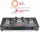 Prestige Magic Plus GTMP-04 L With Powder Coated Body Glass Manual Gas Stove (4 Burners) - Image 2