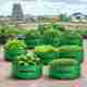 heliland Grow Bags(12x12=3 pc) Green Bags for Plants Gardening, Grow Bags Grow Bag - Image 2