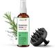 VAA-U Tea Tree Water for Hair Strengthening with Derma Roller (0.5mm) - Image 3