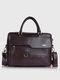 Veneer Men Brown Messenger Bag - Image 3