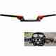 Moto Genius Universal Hand Guards for Motorcycle Handle Bar (Black) - Image 2