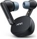 PTron Bassbuds Indie TWS Earbuds with AI-ENC, 45hr Battery (White) - Image 3