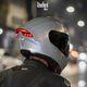 Steelbird Air SBA-11 ISS LT Glossy Black With Red Reflector Led Light Motorsports Helmet (Black) - Image 3