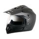 Samrat Modular Flip-Up Bike Helmet Matt Black - Image 3