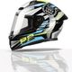 Steelbird Air SBH-25 Sharp Glossy Black Full Face ISI Certified 580mm Medium Motorsports Helmet (Black) - Image 3