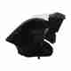 ROYAL ENFIELD Stealth Modular Flip-Up | Dual Visor | Free Extra Smoke Visor | ISI & DOT Motorbike Helmet (Gloss Black) - Image 2