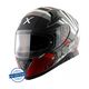 Axor Apex Hex-2 Motorbike Helmet (Hex Blue Red) - Image 3
