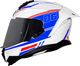 Steelbird Air SBH-61 ISS SXE RACE-X Full Face Helmet (Black, Red) - Image 4