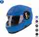 Steelbird Bluetooth Full Face ISI Certified Helmet for Men with Inner Smoke Sun Shield Motorbike Helmet (Matt Battle Green) - Image 2