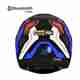 Steelbird Air SBH-61 ISS SXE RACE-X Full Face Helmet (Black/Red, - Image 2