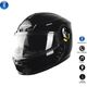 Steelbird Bluetooth Full Face ISI Certified Helmet for Men with Inner Smoke Sun Shield Motorbike Helmet (Matt Battle Green) - Image 3