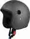 Steelbird SBH 67 Vintage DOT Motorbike Helmet Glossy Black - Image 2