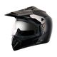 Samrat Modular Flip-Up Bike Helmet Matt Black - Image 4