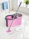 ELINOR PLASTIC SPINNER BUCKET MOP 360 REVOLVING CLEANING MOP WITH 2 MICROFIBER REFILL Mop Set (Multicolor) - Image 4