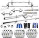 BodyFit 16 kg Adjustable Dumbbells Set, Connector-Dumbbell Rods, Weight Plates. Home Gym Combo - Image 4