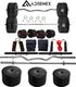 FITRXX à°«à°¿à°à±RXX HEXA |STEEL IRON RUBBER COATED DUMBBELL| FULL BODY WORKOUT (Set of 2) à°«à°¿à°à±à°¸à±à°¡à± à°µà±à°¯à°¿à°à± à°¡à°à°¬à±à°²à± (5 kg) - Image 3