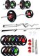 BULLAR 40 kg Professional Adjustable Rubber Coated Home Gym Set Home Gym Combo - Image 3
