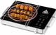 V-Guard 2200W Infrared Cooktop Touch Panel Black VIRC 04 - Image 4