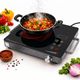KAPLI 2500 W Radiant Cooktop Touch Panel (Brown, Premium Brown Beauty Infrared Induction Cooktop, Use with All Utensils) - Image 3