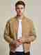 Onestreet Men Solid Leather Jacket - Image 2