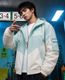 MENUPP Men Colorblock Casual Jacket - Image 3