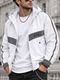 FUTSE PENO Men Colorblock Casual Jacket - Image 4