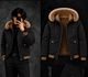 febric collection Men Solid Leather Jacket - Image 3