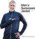 Meerza Men Solid Sports Jacket - Image 3