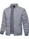 Mia Fashion Men Solid Bomber Jacket - Image 3