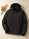 Caraba Men Solid Casual Jacket - Image 4