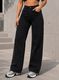 sky collection Women Loose Fit High Rise Black Jeans - Image 3
