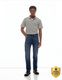 Suo Men Straight Fit Mid Rise Blue Jeans - Image 3