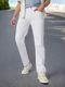STUDIO NEXX Men Loose Fit Mid Rise White Jeans - Image 3