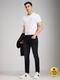 LEVI'S Men Slim Mid Rise Dark Blue Jeans - Image 4