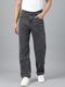 linaria Men Loose Fit Mid Rise Light Blue Jeans - Image 4