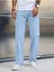 INDIVANE Men Relaxed Fit Mid Rise Light Blue Jeans - Image 4