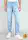 LEVI'S Men Tapered Fit Mid Rise Light Blue Jeans - Image 2