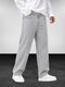 DENIM LOOK Men Baggy Fit Mid Rise Grey Jeans - Image 4