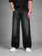 HPfashion Men Straight Fit Mid Rise Black Jeans - Image 2