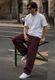 Jeancherry Men Regular Mid Rise Brown Jeans - Image 3