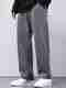 DEYLIGHT Men Loose Fit Mid Rise Grey Jeans - Image 2